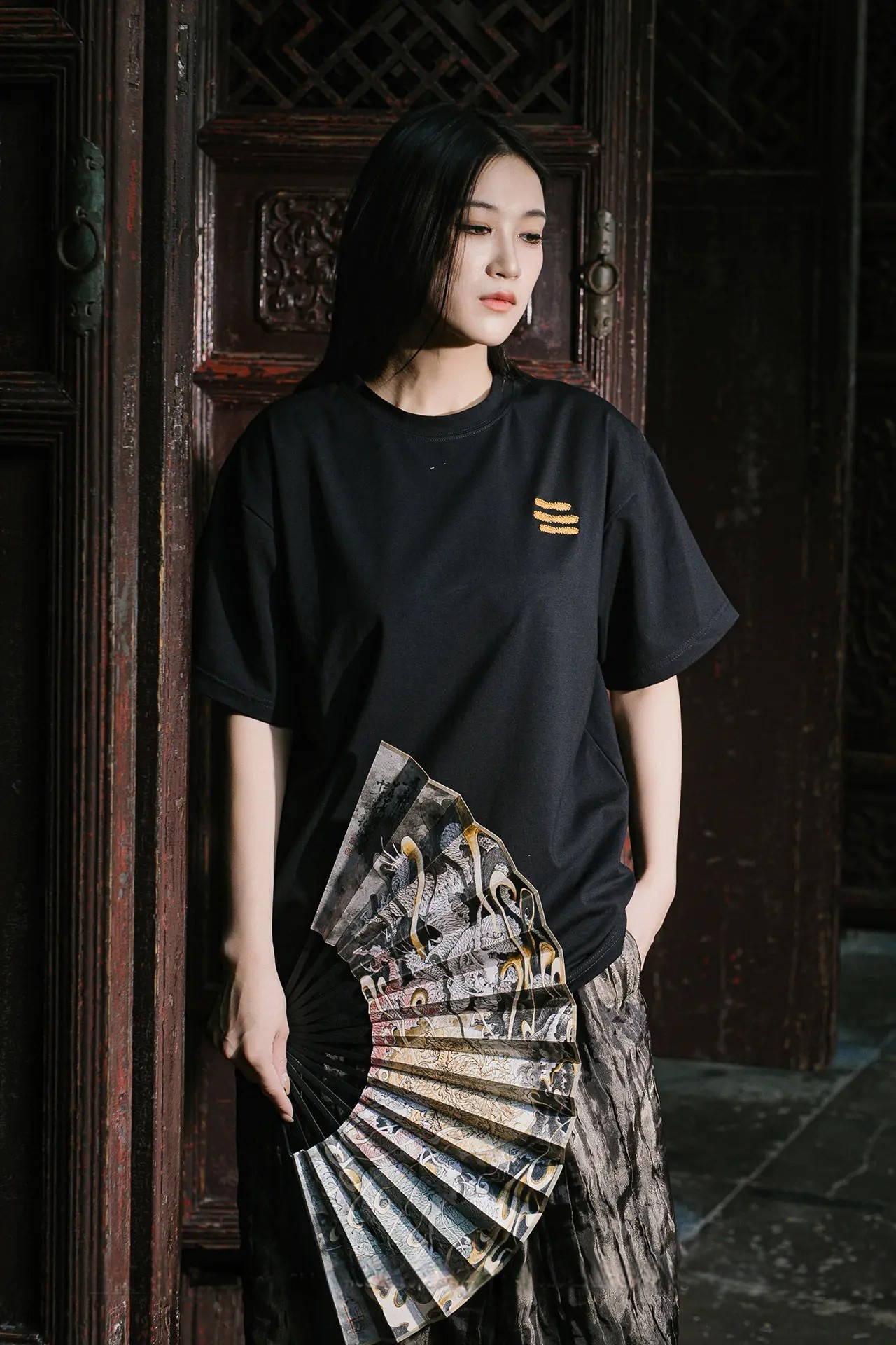 Embroidery - T-Shirt "Tiger"