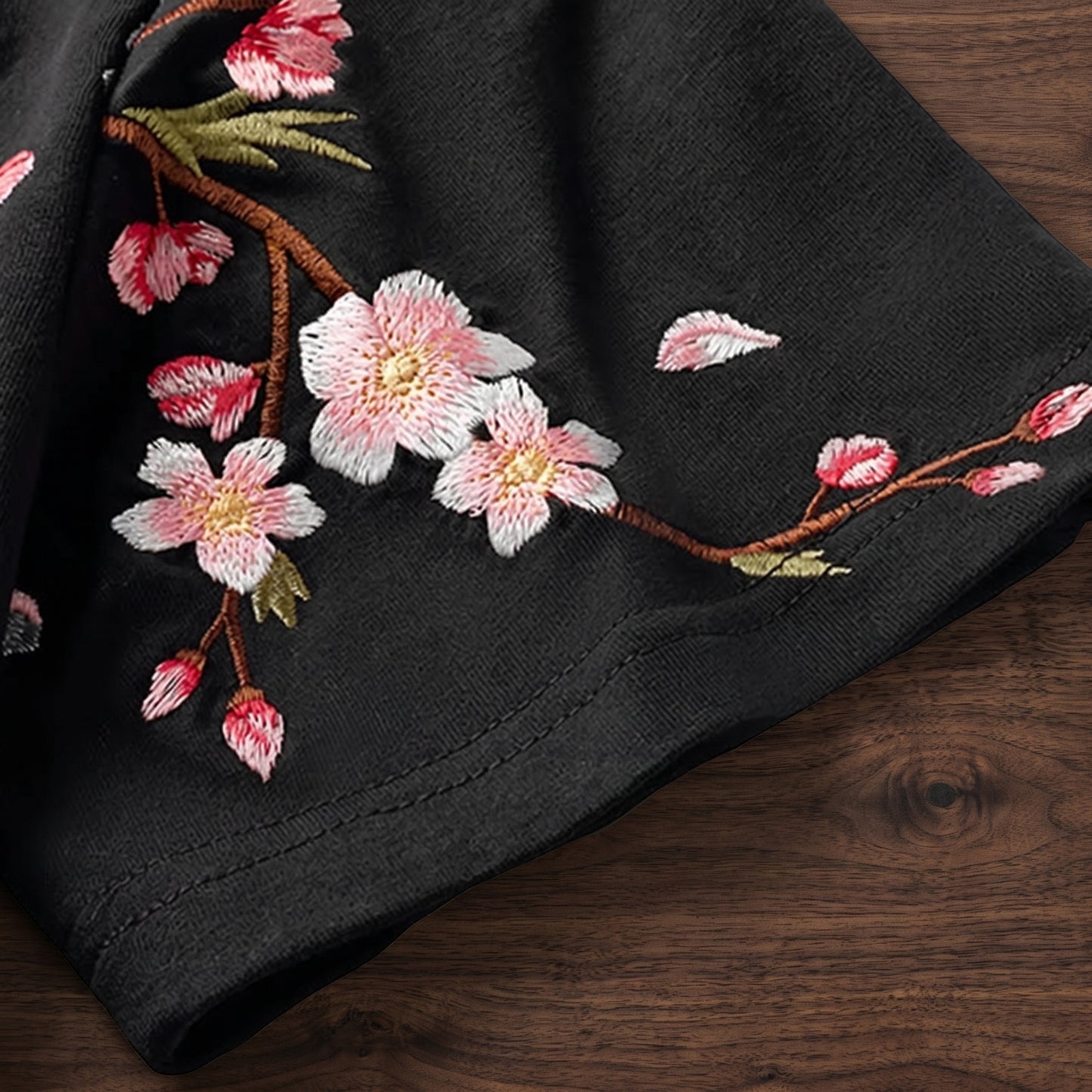 Embroidery - T-shirt "Sakura"