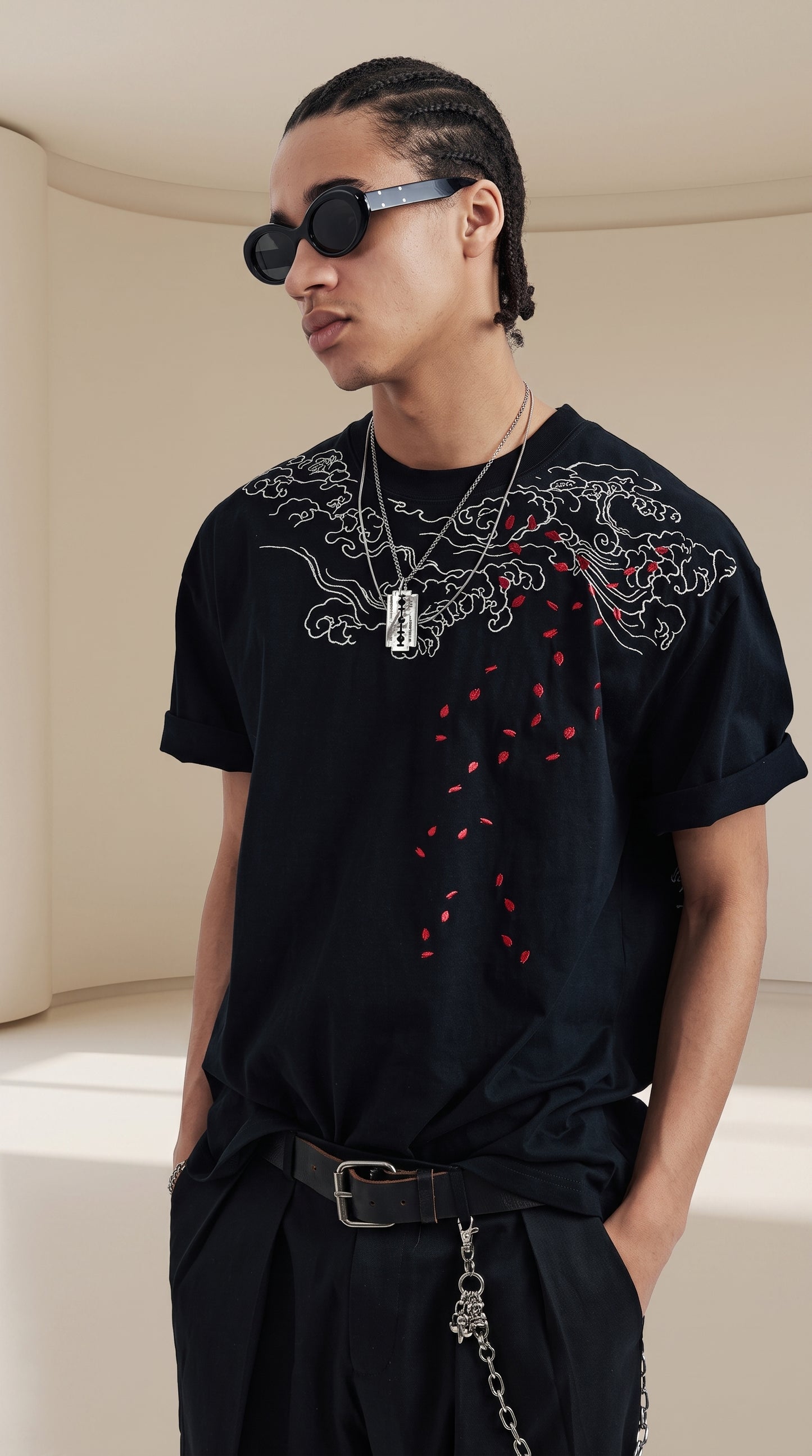 Embroidery - T-shirt "Kiyohime"